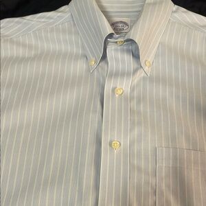 Men's Blue Striped Shirt